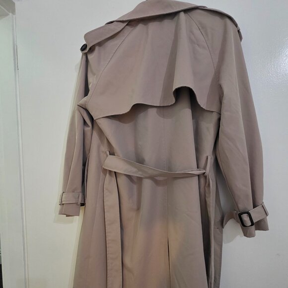 Khaki Women's Trenchcoat - Picture 9 of 11